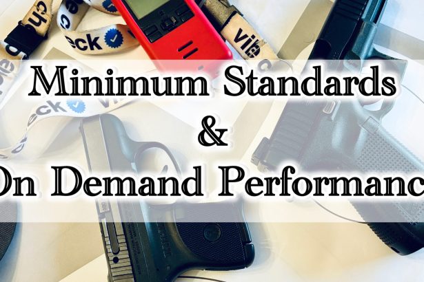 Minimum Standards and On Demand Performance