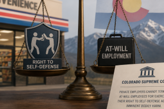 The Right To Fight Back: Colorado Supreme Court Rules Private Employers Can’t Fire Workers For Self-Defense