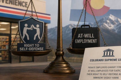 The Right To Fight Back: Colorado Supreme Court Rules Private Employers Can’t Fire Workers For Self-Defense