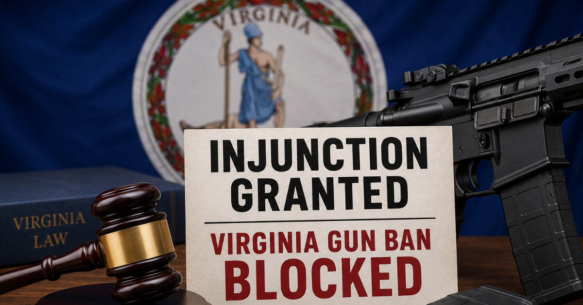 Virginia Gun Ban Halted: Judge Grants Preliminary Injunction Six Days Before July 1 Deadline