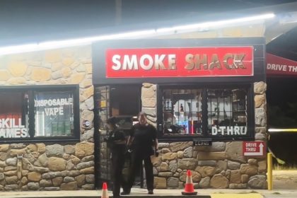 Armed Robber Shoots Fayetteville Smoke Shop Clerk, Steals His Gun and Runs