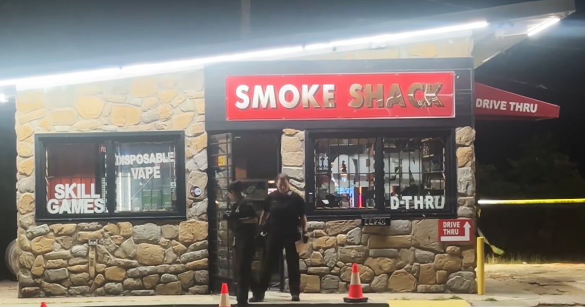 Armed Robber Shoots Fayetteville Smoke Shop Clerk, Steals His Gun and Runs