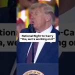 Trump Says He’s “Working On” National Right-to-Carry After NRA President Presses Him in Pennsylvania
