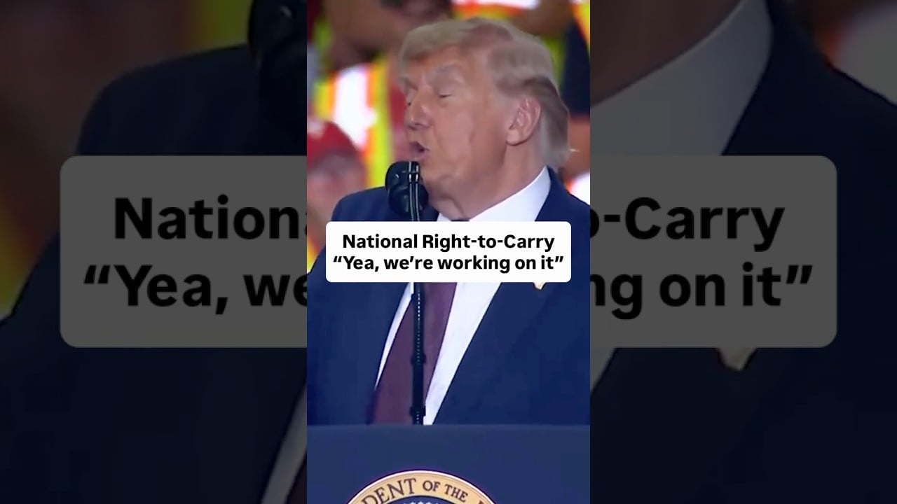Trump Says He’s “Working On” National Right-to-Carry After NRA President Presses Him in Pennsylvania