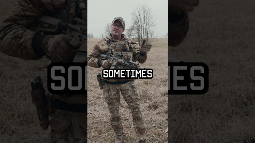 Do you reload your rifle, or switch to your pistol? #shorts #military #specialforces #tips