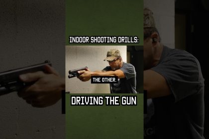 Indoor Shooting Drills you should try: Driving The Gun #shorts #drill #military #training