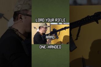 How To Load Your Rifle One-Handed #reload #shorts #military #youtubeshorts #army
