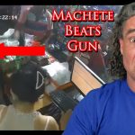 Armed Robber Takes A MACHETE To The DOME | Active Self Protection