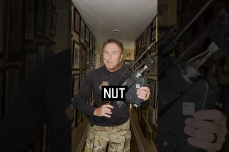 Home Defense with a flamethrower? #shorts #homedefense #military #youtubershorts