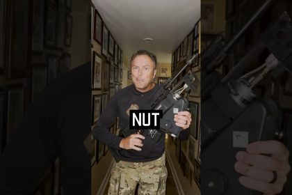 Home Defense with a flamethrower? #shorts #homedefense #military #youtubershorts