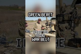 How Green Berets set up their war belt #shorts #greenberet #specialforces #military #army