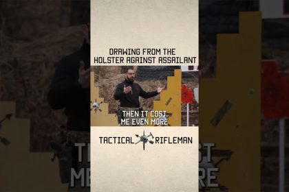 How To Draw From A Holster Against Assailant #shorts #selfdefense #cqb #military #youtubeshorts