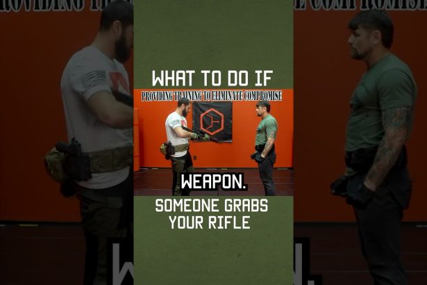 What To Do If Someone Grabs Your Rifle #selfdefense #tips #shorts #military #lawenforcement