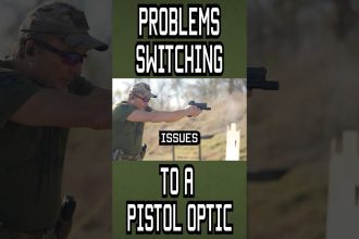 Problems switching to a pistol optic? Watch this #tips #shorts #military