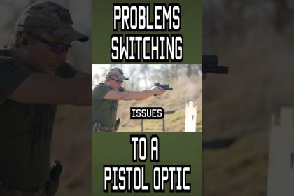 Problems switching to a pistol optic? Watch this #tips #shorts #military