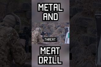 The Metal and Meat Drill! #shorts #military #army #marines #navyseals