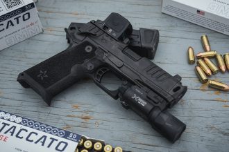 Staccato Unveils the HD P4X: Steel Frame, Full-Size Grip, and a Compensated Barrel Built for Duty