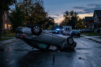 Virginia Man Shot While Allegedly Assaulting Woman During Reckless Car Ride That Ended in a Crash