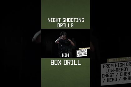 How To Do The BOX DRILL AT NIGHT # #militaryeverything #shorts #nightvision #specialforces