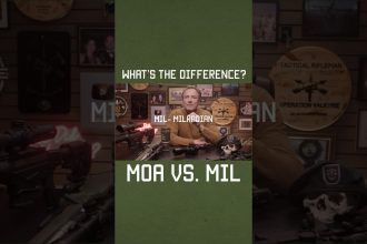 What’s the difference between MOA and MIL? #sniper #optics #military #knowledge #specialforces