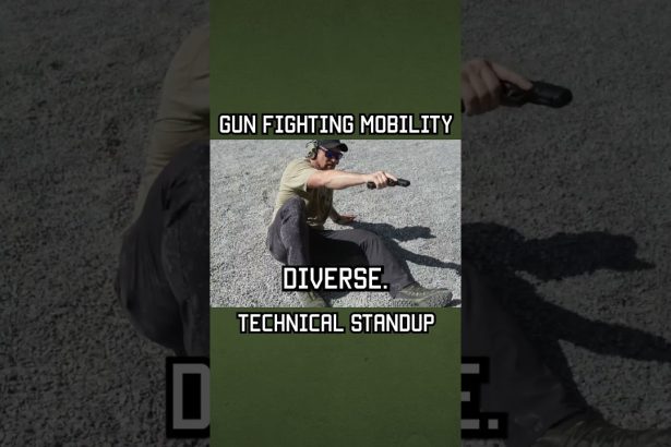 GUN FIGHTING MOBILITY: Technical Standup # #militaryeverything  #tips