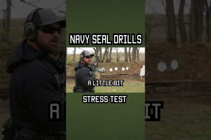 NAVY SEAL RIFLE DRILL: Stress Test #shorts #navyseal # #militaryeverything