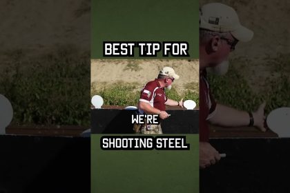 A tip for Shooting Steel Targets #tips #militaryeverything #training #lawenforcement #selfdefense