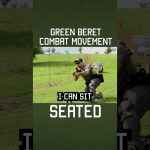 GREEN BERET COMBAT MOVEMENT: SEATED #tips #specialforces #greenberet #army