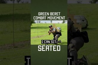 GREEN BERET COMBAT MOVEMENT: SEATED #tips #specialforces #greenberet #army