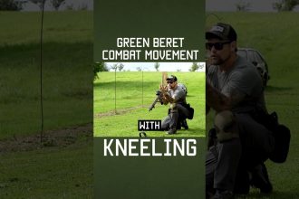 GREEN BERET COMBAT MOVEMENT: KNEELING #tips #specialforces #greenberet #army