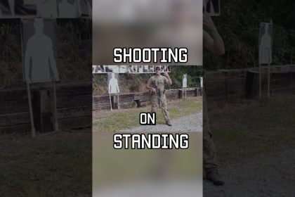 How To Shoot While Standing #tips  #militaryeverything