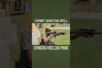 Combat Shooting Drill: Standing, Kneeling, Prone #tips #combat  #militaryeverything