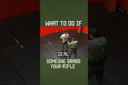 What You Should Do If Someone Grabs Your Rifle #selfdefense  #militaryeverything #tips