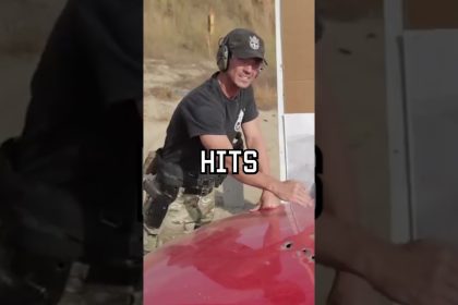 Here’s how bullets bounce off cars #car #military #shorts #science