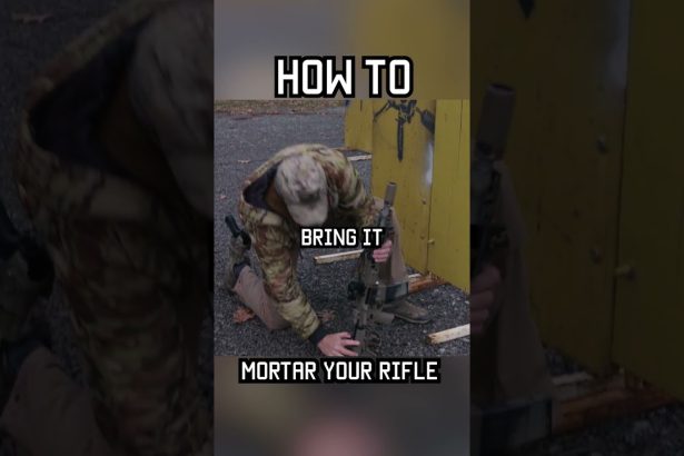 How To “Mortar” Your Rifle #shorts  #militaryeverything  #militarypower #tips