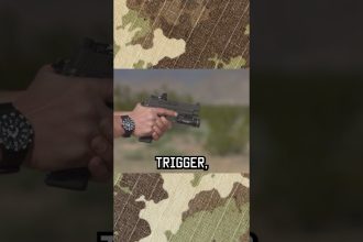 How To Use A Double-Action Pistol #shorts #training #military