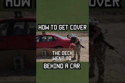 How To Take Cover Behind A Car #car # #militaryeverything  #airsoft  #tips