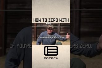 How to zero with an EoTech  #eotech #zero #training #tacticalrifleman #reel