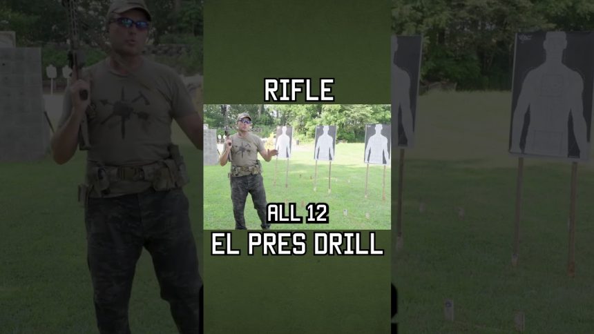 Rifle “El Pres” Drill #shorts #military #specialforces #army #marines