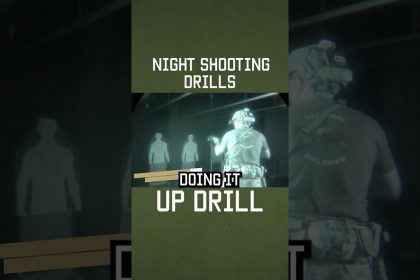 Night Vision Shooting Drills: UP DRILL #specialforces #shorts #military