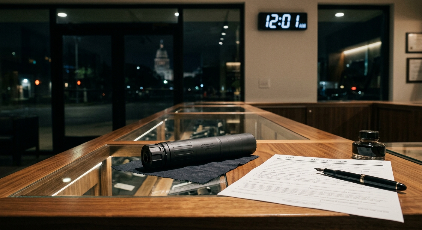 A New Era For The NFA: GOA And Silencer Shop Execute First Unregistered Suppressor Transfers Since 1934