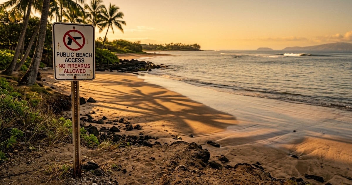 Beaches, Parks and Bars Are Off Limits Again: Federal Court Clears Hawaii to Enforce Most of Its Carry Ban
