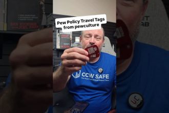 Pew Policies Travel Tags Put Every Airline’s Firearm Policy One Scan Away, and I’m Giving Away Four Sets