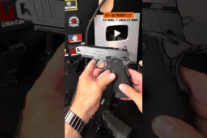 Springfield’s New 3.5-Inch Prodigy Hybrid Keeps the Short Slide and Gives You the Whole Grip Back