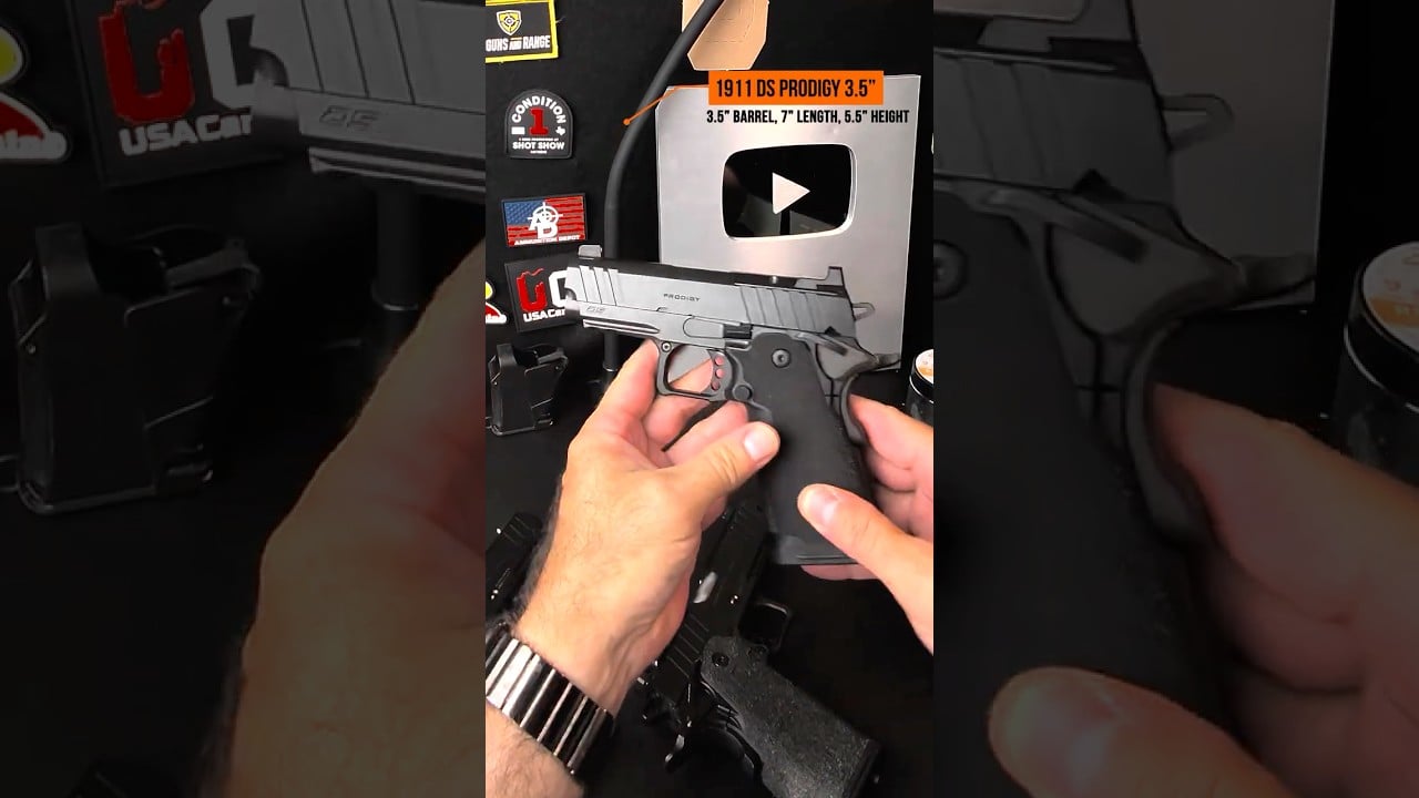 Springfield’s New 3.5-Inch Prodigy Hybrid Keeps the Short Slide and Gives You the Whole Grip Back