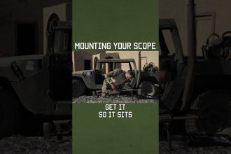 How To Mount Your Scope #tips #training #military #shorts