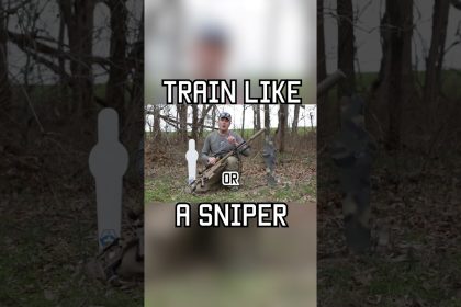 Train Like A Sniper #shorts #sniper #military #tips