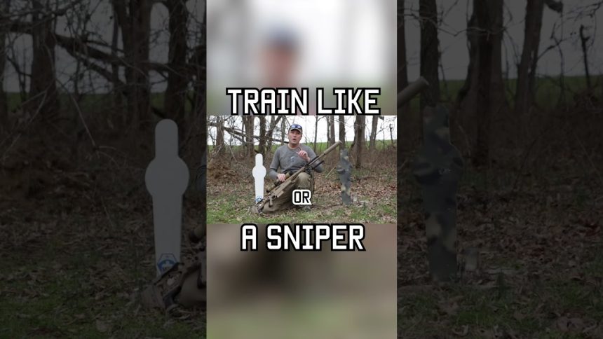 Train Like A Sniper #shorts #sniper #military #tips