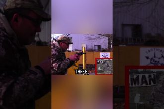 Green Beret Teaches Switching Hands Shooting Drill   #militaryeverything #military #army #greenberet