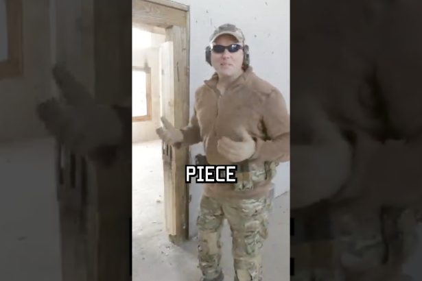 How To Kick In A Door the #specialforces way #shorts #military